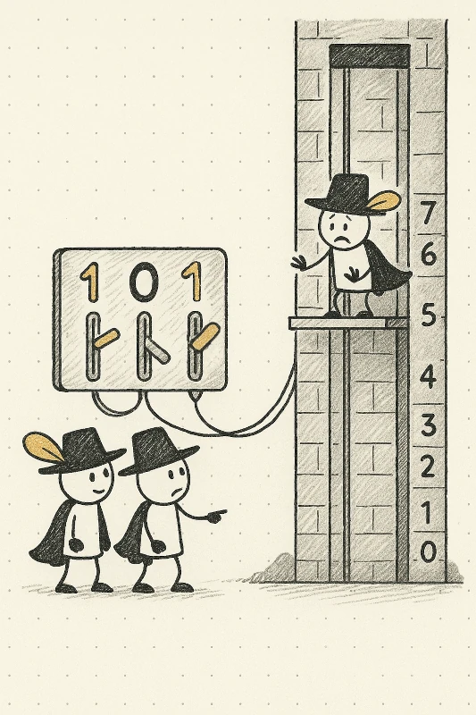 Binary representation illustration
