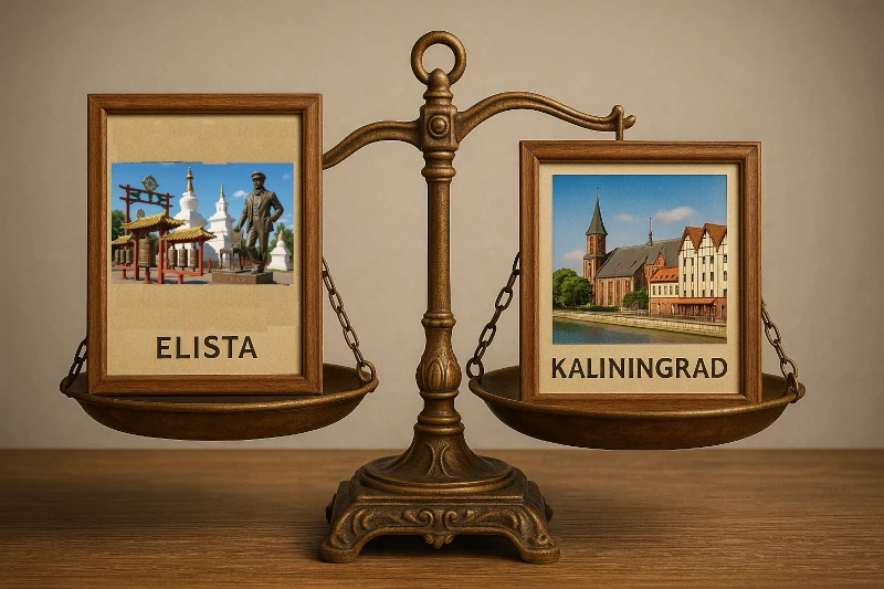 Kalmykia crossed out: trip to Kaliningrad