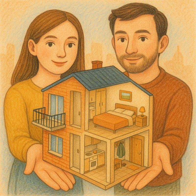 Moscow apartment letting — moving boxes